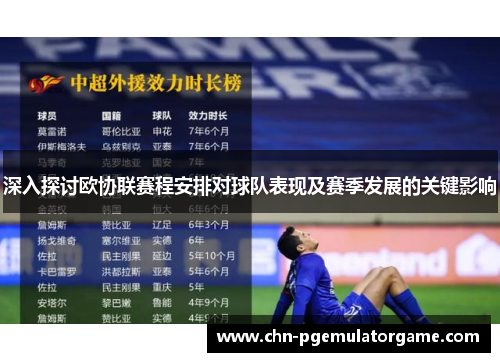 深入探讨欧协联赛程安排对球队表现及赛季发展的关键影响 深入探讨欧协联赛程安排对球队表现及赛季发展的关键影响